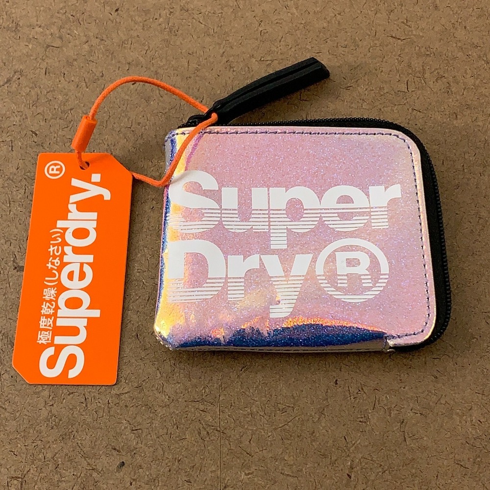 Superdry Women's Blue Mai Coin Purse NWT